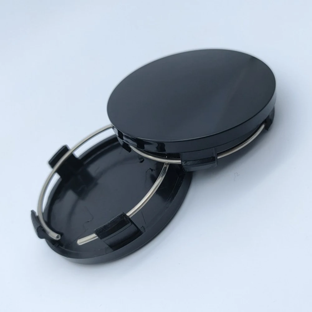 4 stücke 60mm Neue ABS Schwarz/Silber Universal Auto Radnabe Center Cap Abdeckung Für Die Meisten Autos Lkw Räder Reifen & Teile Verschleiß Teile – Detail 7