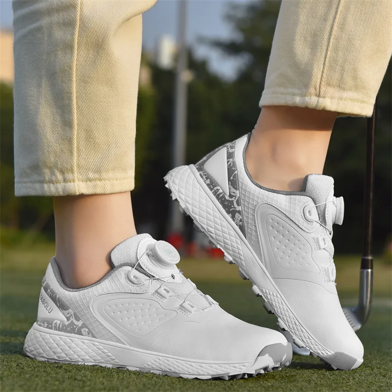 Golf Shoes Men Waterproof Breathable Golf Sneakers Women Spikeless Sports Shoes Walking outdoor sport Golfing Footwear 2024