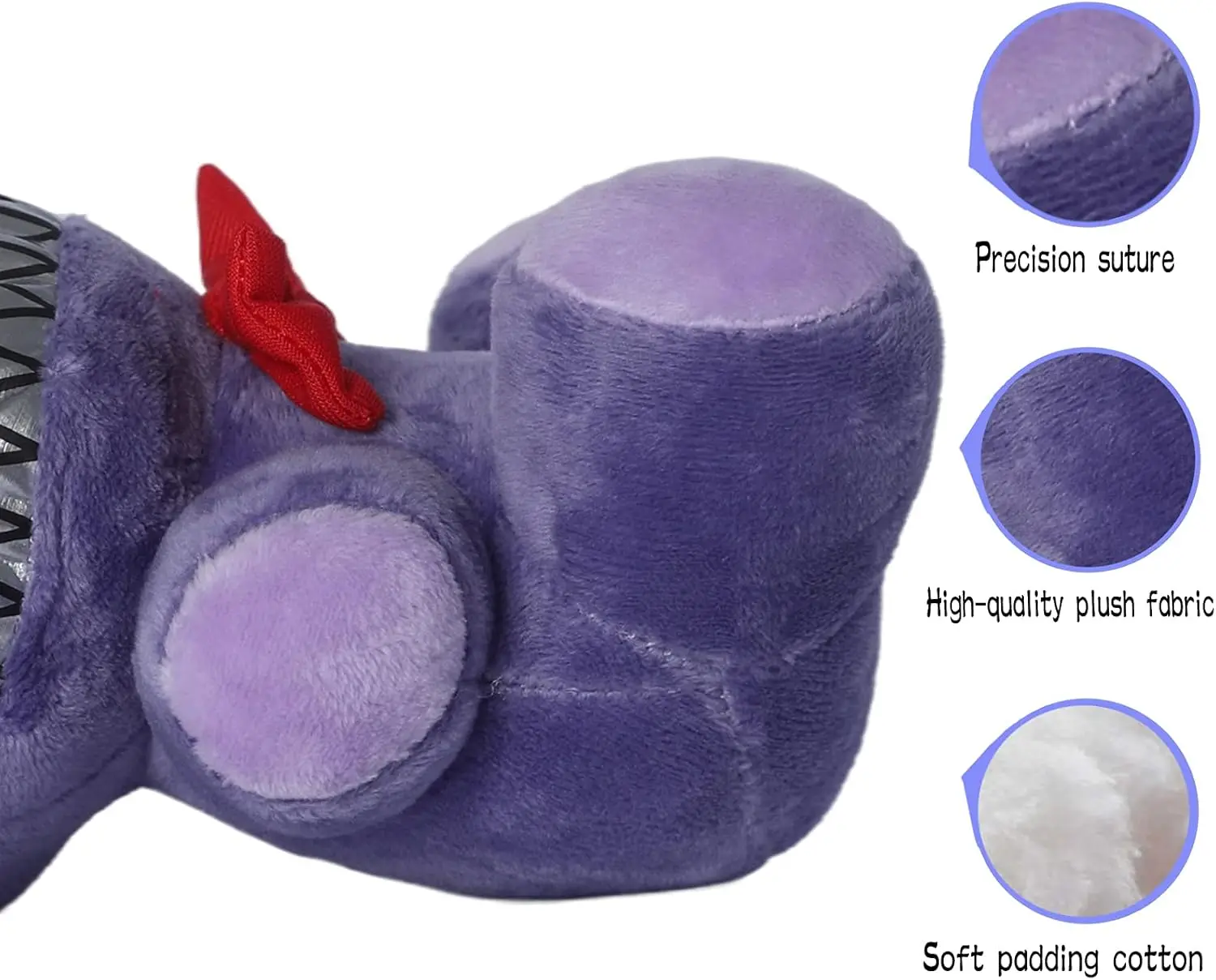 Coelho roxo pelúcia 9.8 Polegada fn bonnie para menino menina natal dia dos namorados presente de aniversário jogo e anime fã presentes