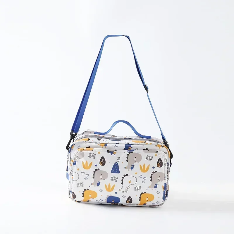 Waterproof Baby Mummy Bags Fashion Prints WetDry for Disposable Reusable Maternity Out Storage Diaper Bag Double Handle Wetbags