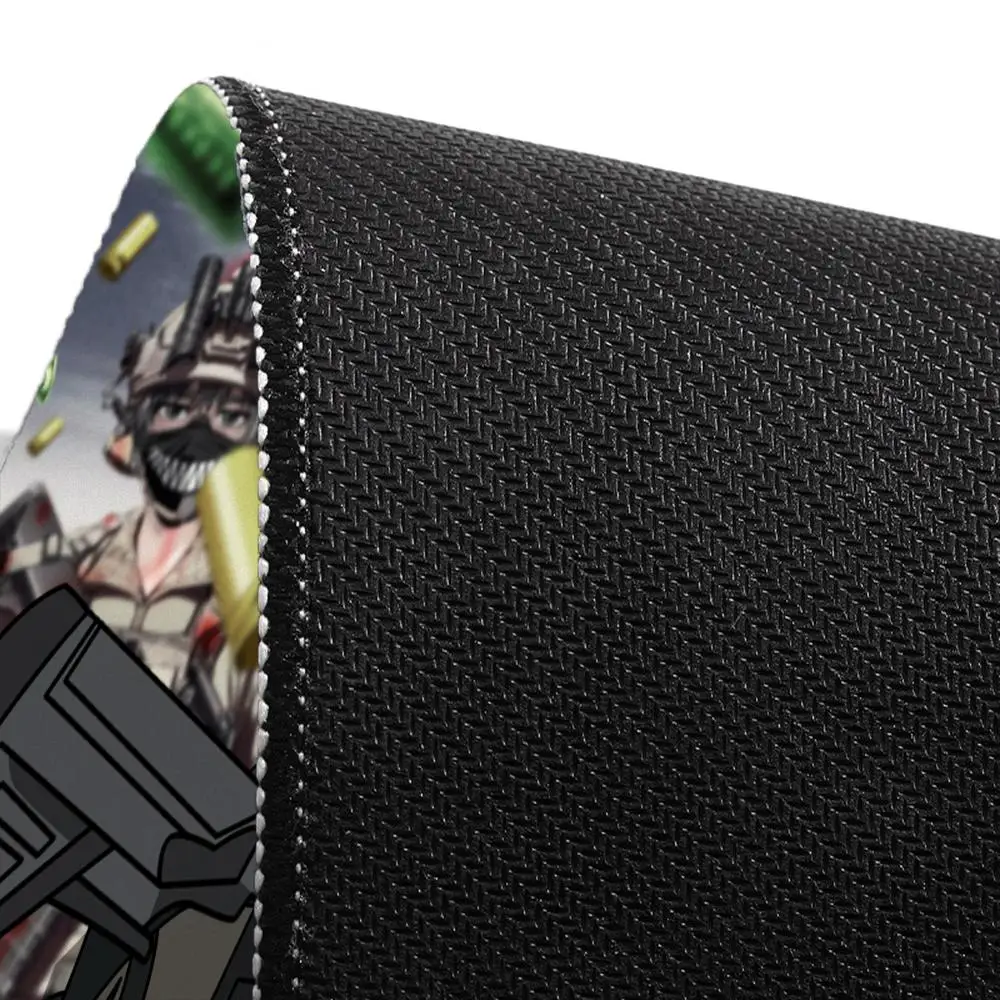 Black Lagoon Mousepad Gamer Keyboard Xxl Gaming Mouse Pad Computer Desks Large Desk Protector Mats Accessories Pads Mat Pc Mause