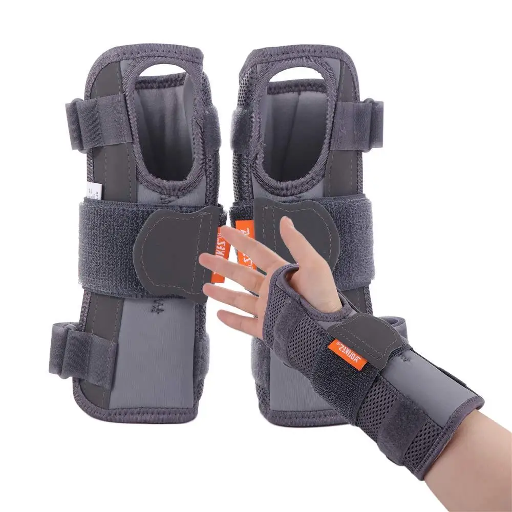 

Adjustable Wrist Brace Splint Stabilizer Sports Protects Wrist Support Splint Right/Left Breathable Wrist Guards Carpal Tunnel