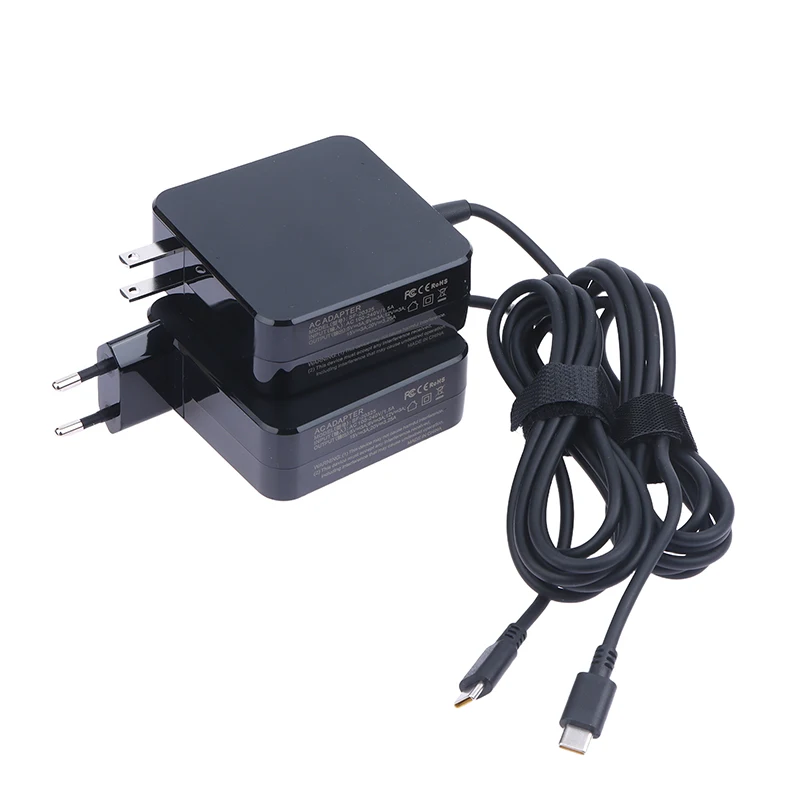 EU US Plug 65W 20V 3.25A Type-C USB C Phone PD Laptop Plug Charger Power Ac Adapter For Laptops From Various Brands