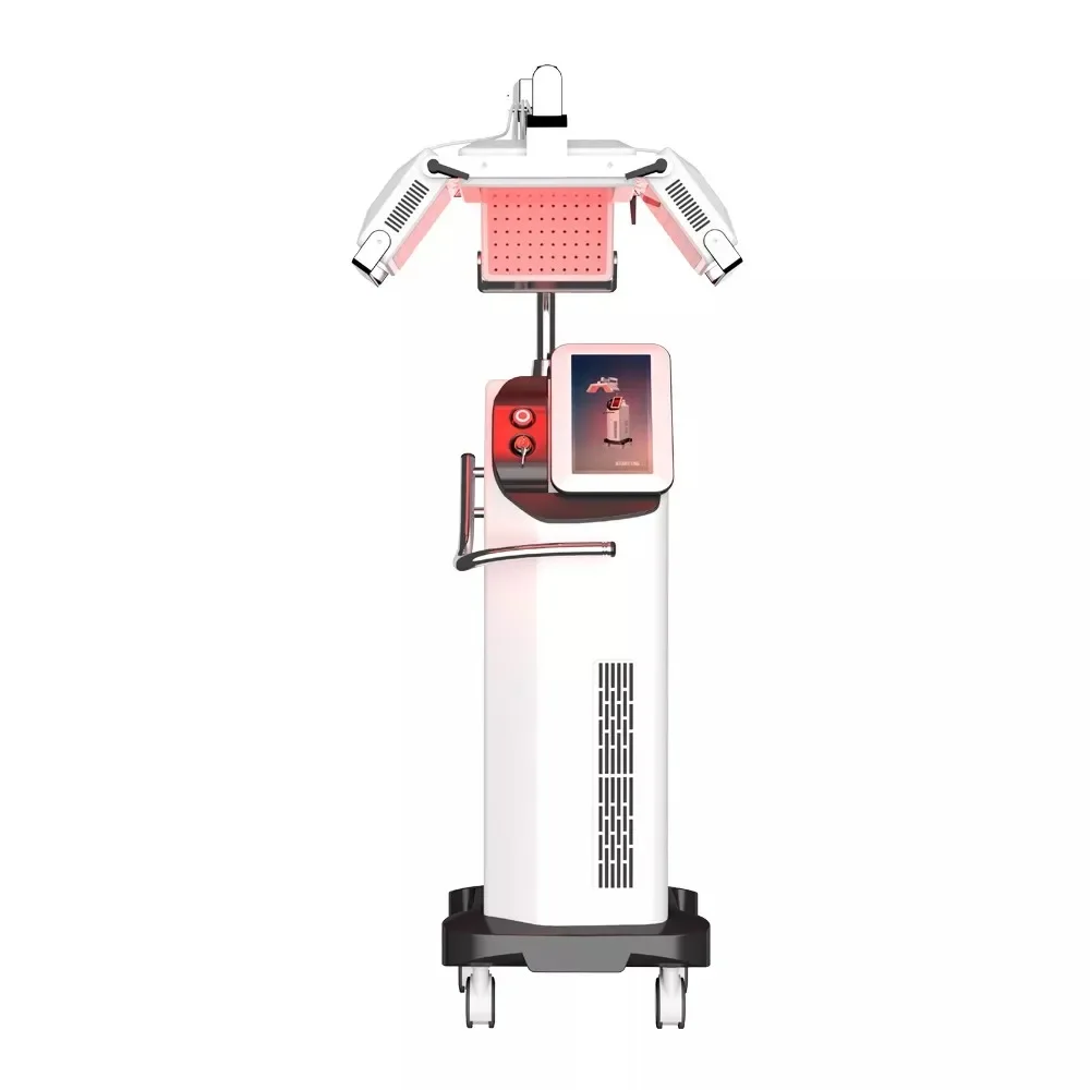 

Beauty Professional Hair Loss Treatment Machine Diode Laser Hair Regrowth Equipment 660nm Follicle Health Maintenance Salon Use