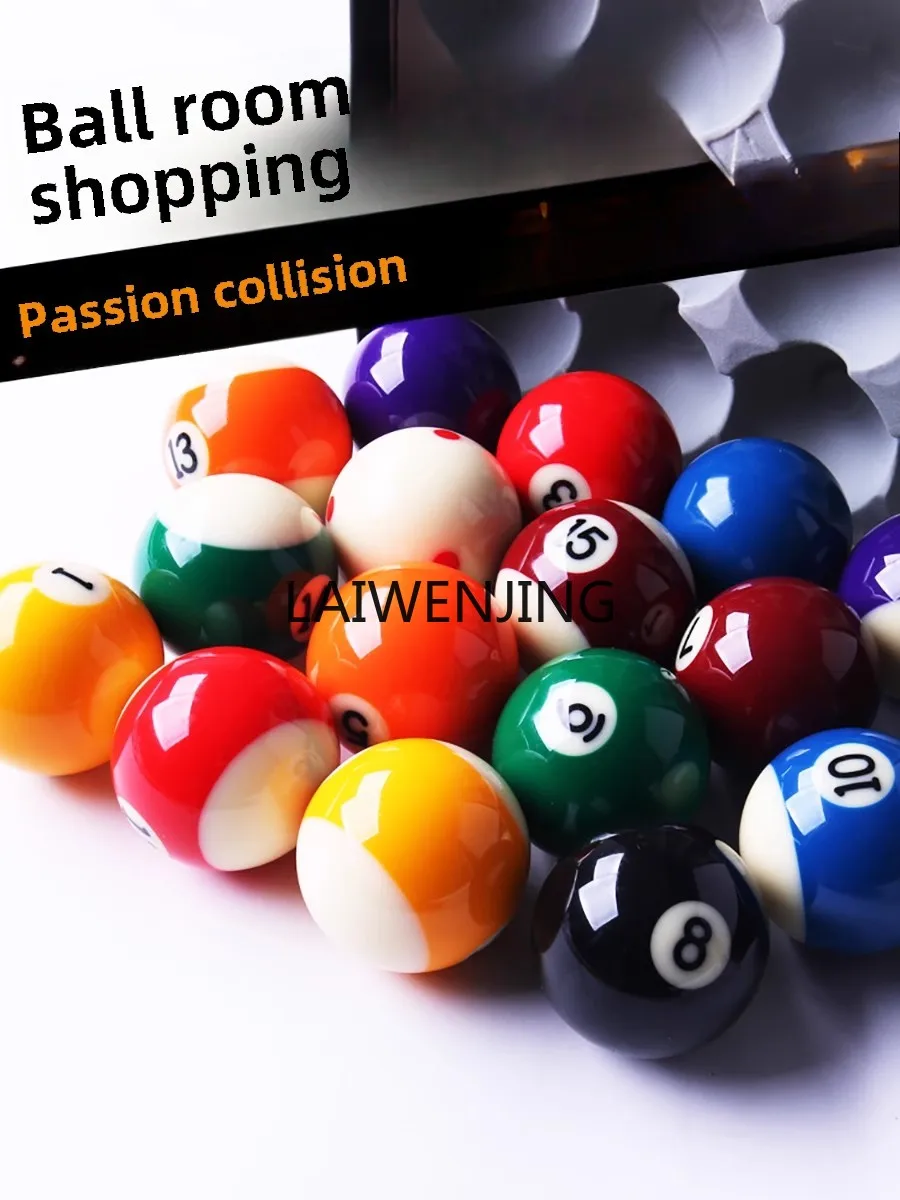 

MJY High Resin American Billiards Black Eight Standard Crystal TV Ball