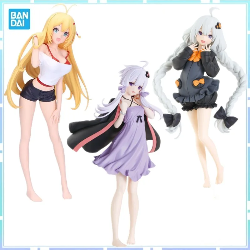 

Bandai Original Banpresto Аниме VOICEROID Yuzuki Yukari KIZUNA AKARI ПВХ Фигурка Модель Коллекционная игрушка Подарки