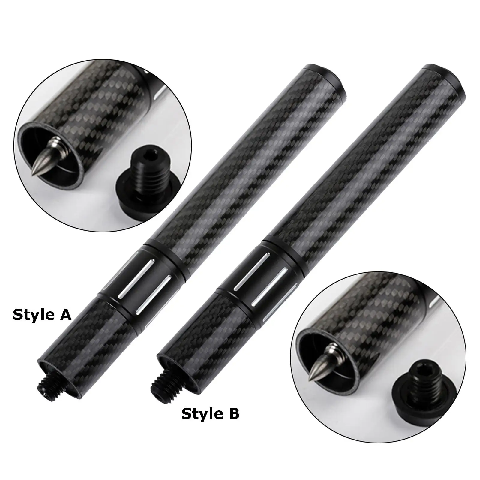 Billiards Pool Cue Extension Parts Retractable Pool Cue Extender for Athlete Billiard Cues Enthusiast Beginners Billiard Lovers