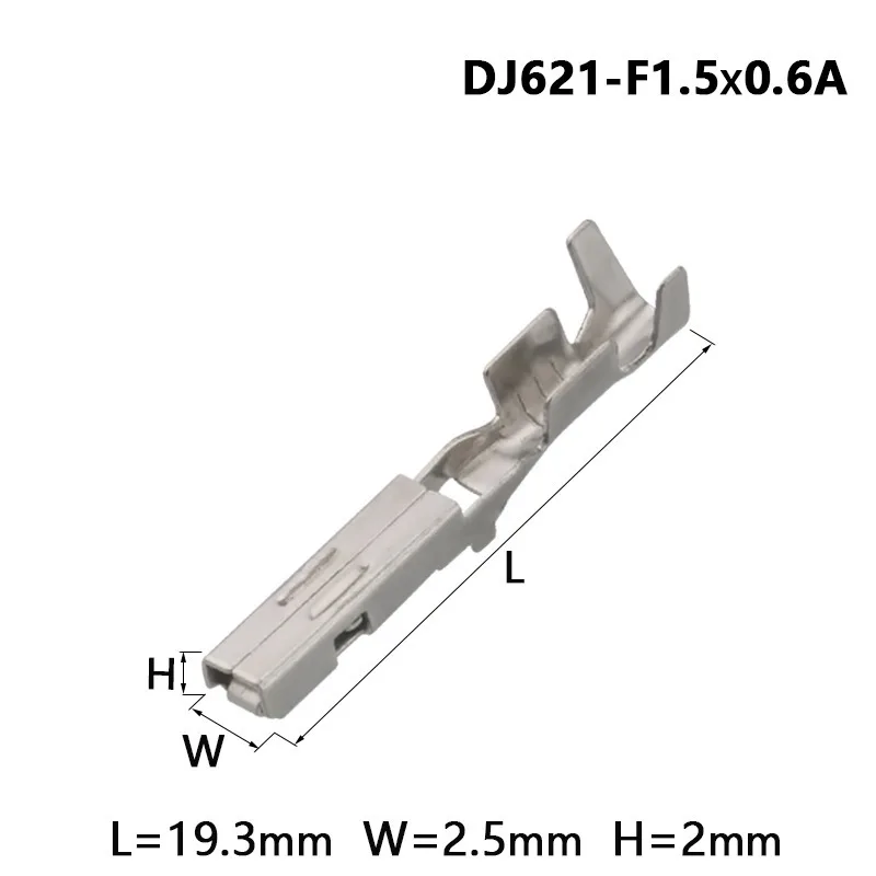 

50PCS DJ621-F1.5X0.6A 1.5 series automobile connector spring 7116-1300 automobile terminal block
