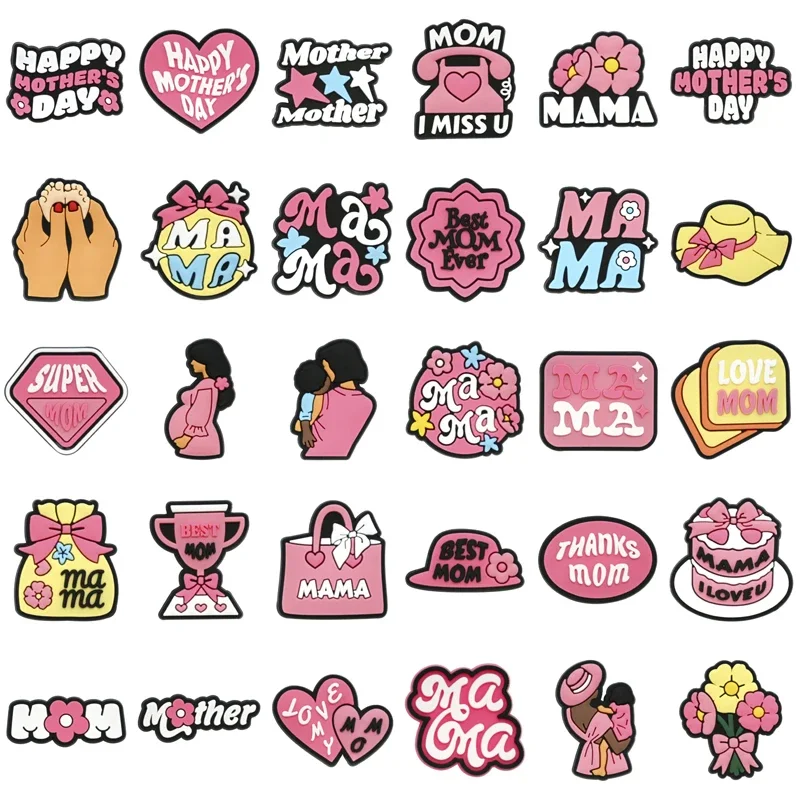 

Shoe Charms for Crocs Accessories Pregnant woman Shoes Charm for Croc Decorations Pins Men Accessory Jeans Woman Clogs Clips