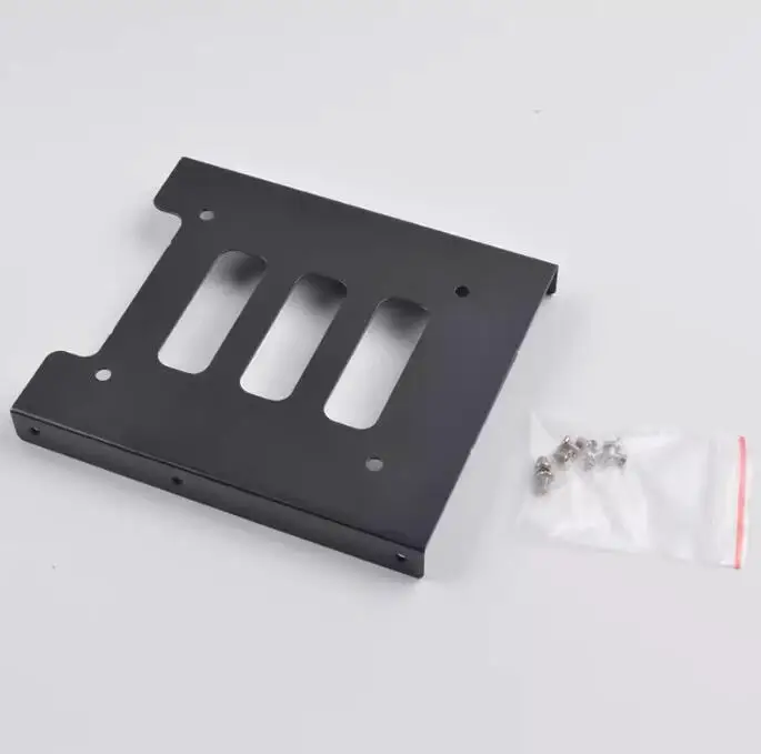 Kit adattatore di montaggio HDD SSD in metallo da 2.5 ''a 3.5'' Dock supporto per unità disco rigido