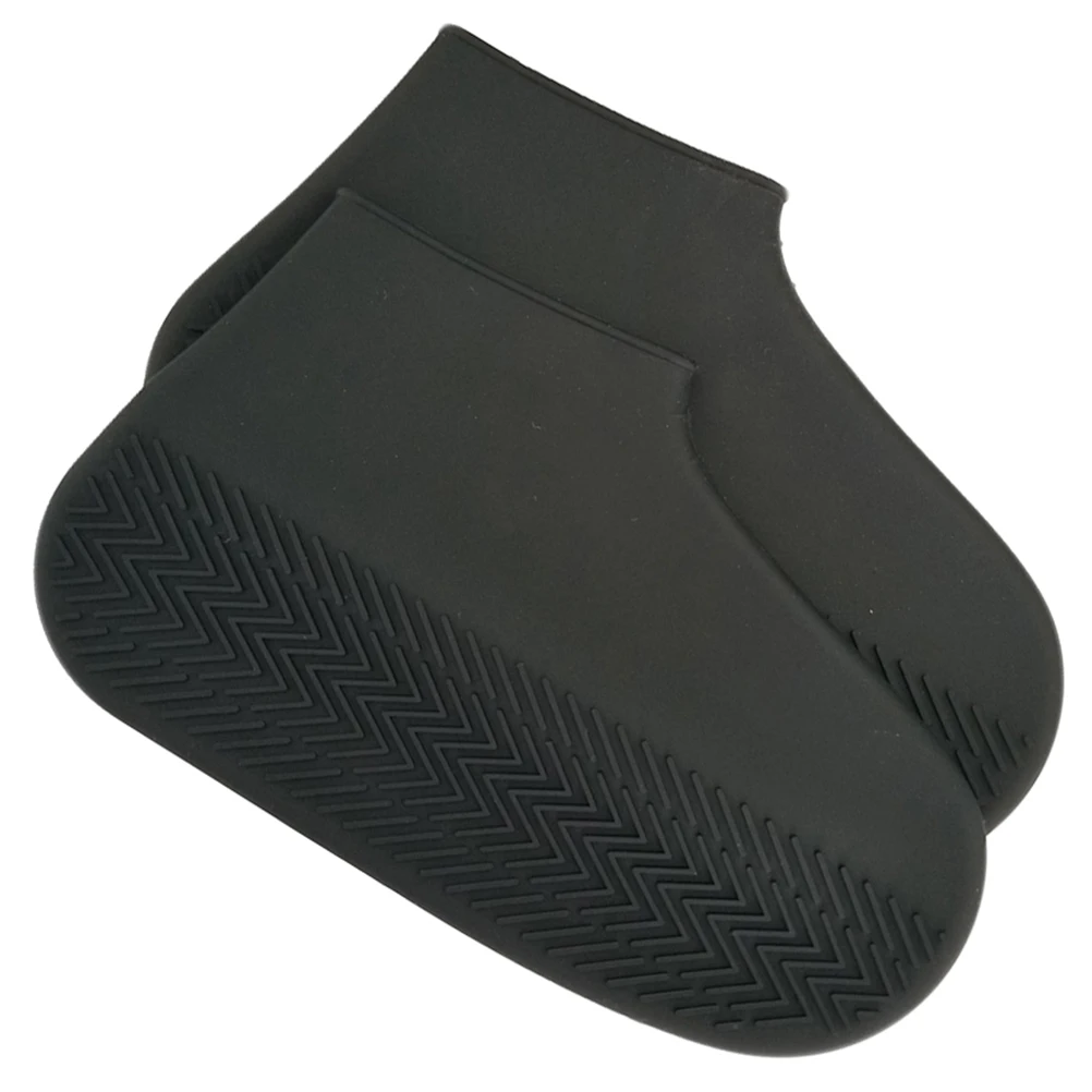 

Slip resistant Shoe Covers Adult Thickened Rainy Day Protector Anti skid Disposable Overshoes Waterproof Snow resistant Silicone