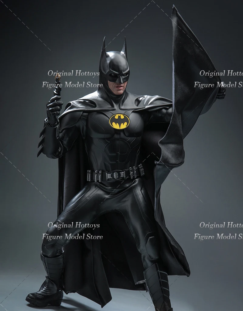 HOTTOYS HT MMS712 1/6 Scale Male Soldier Batman Keaton Edition Modern Suit Full Set 12-inches Action Figure Model Collection