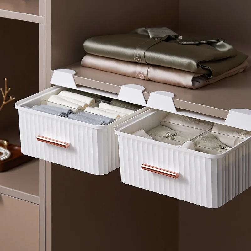 

Storage Box Drawer Organizer Multifunctional Underwear Socks Sundries Storage Box PP Storage Container Home Organizer