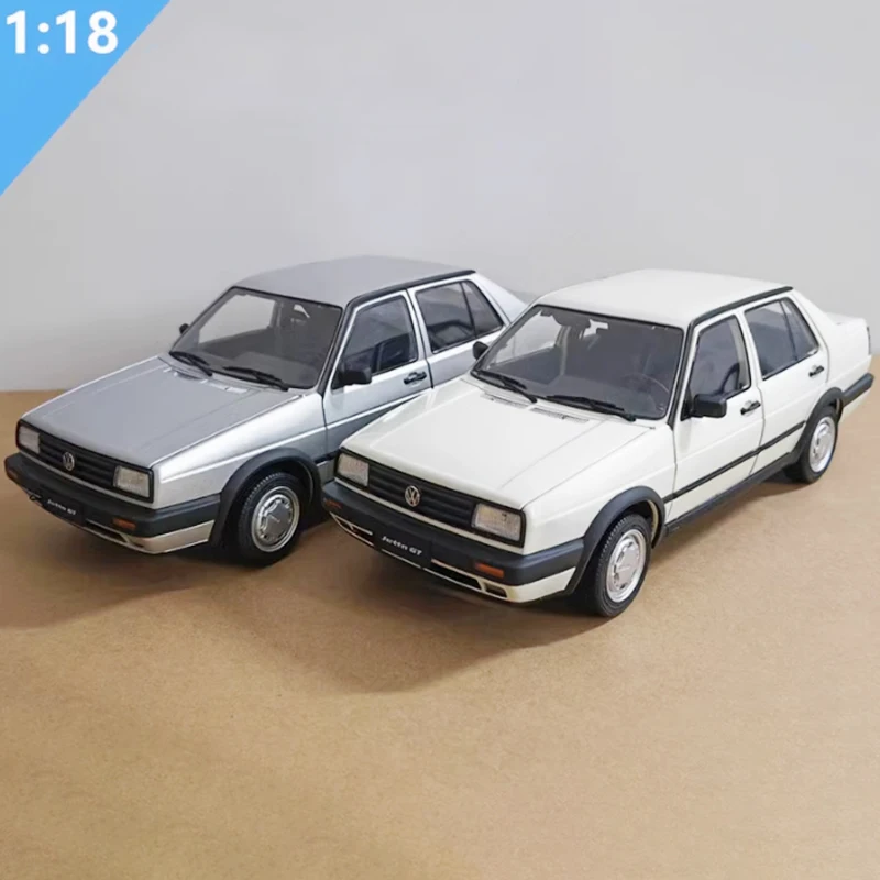 Diecast 1:18 Scale FAW CL JETTA GT MK2 Classic Alloy Car Model Finished Simulation Collection Decoration Gift Toys Display