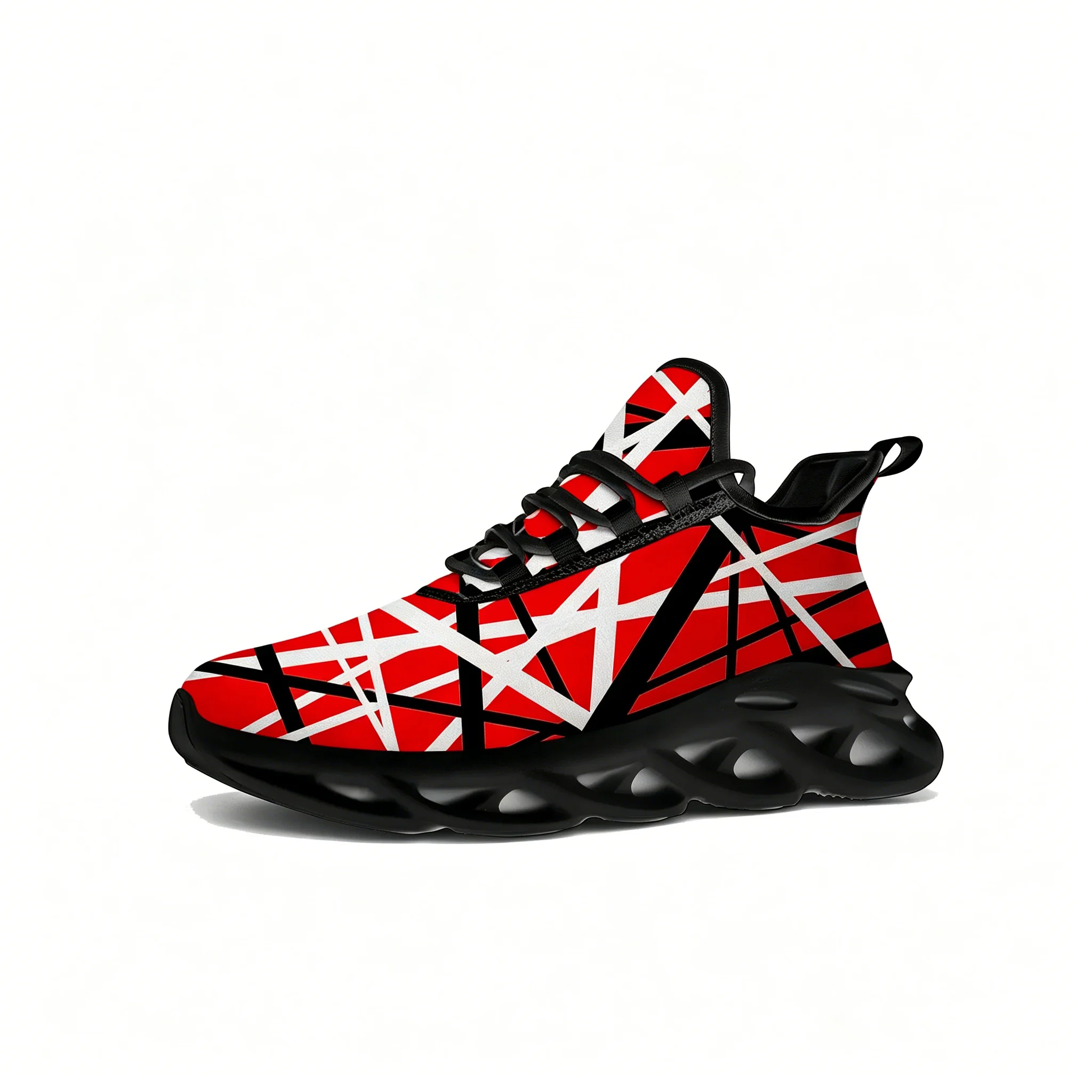 Van Evh 5150 Stripes Halen Running Sneakers Mens Womens Sports Shoes Sneaker Lace Up Mesh Footwear Tailor made Shoe Black