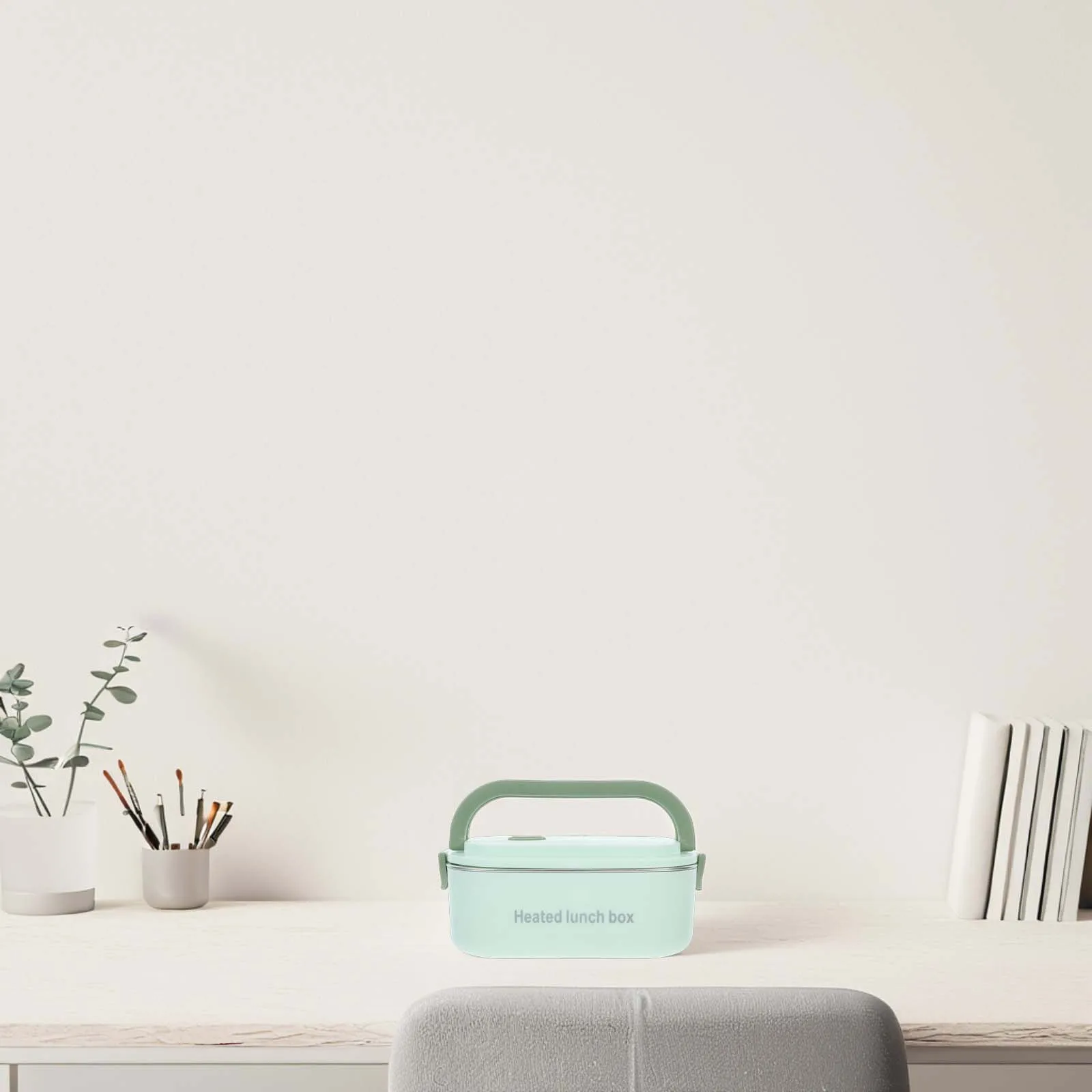 

Thermostatic Stainless Steel Lunch Box Portable Food Warmer Kids Adults Separate Compartments Constant Temperature Heater Work