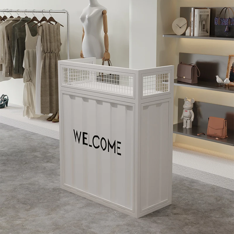 

Современная минималистичная барная стойка, уникальная простая гламурная стойка регистрации премиум-класса, профессиональная роскошная коммерческая мебель Mostrador