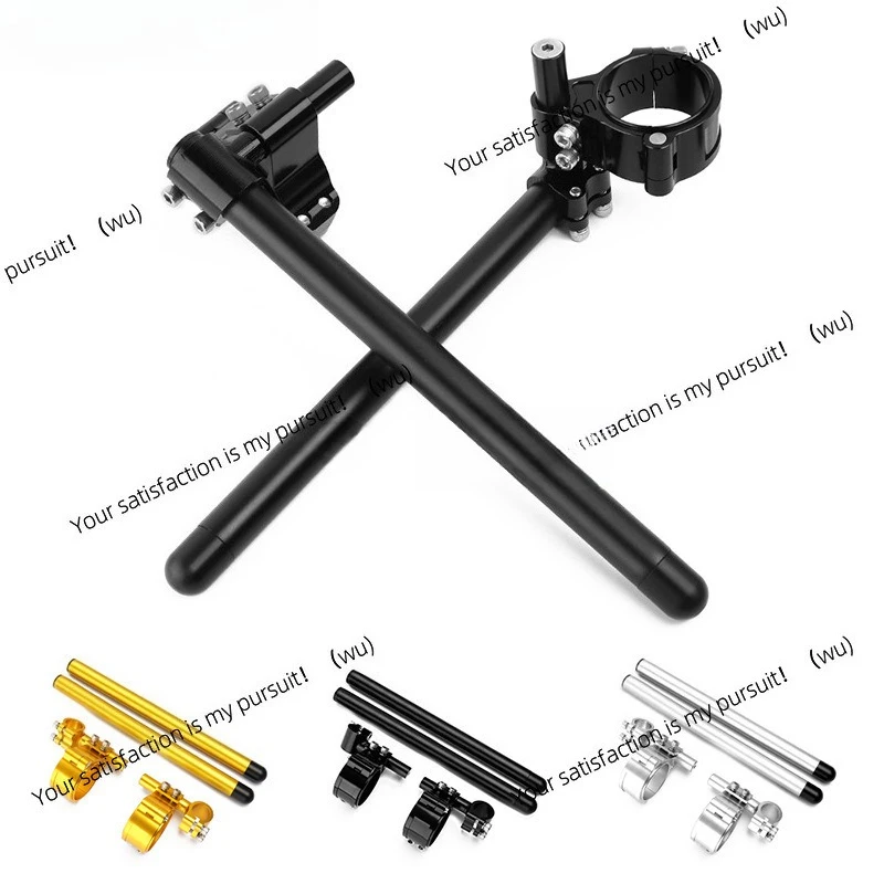 

Модифицированный руль с ЧПУ для мотоцикла, усиленная ручка смесителя 37 51 52 58 мм, универсальный мультикалибр