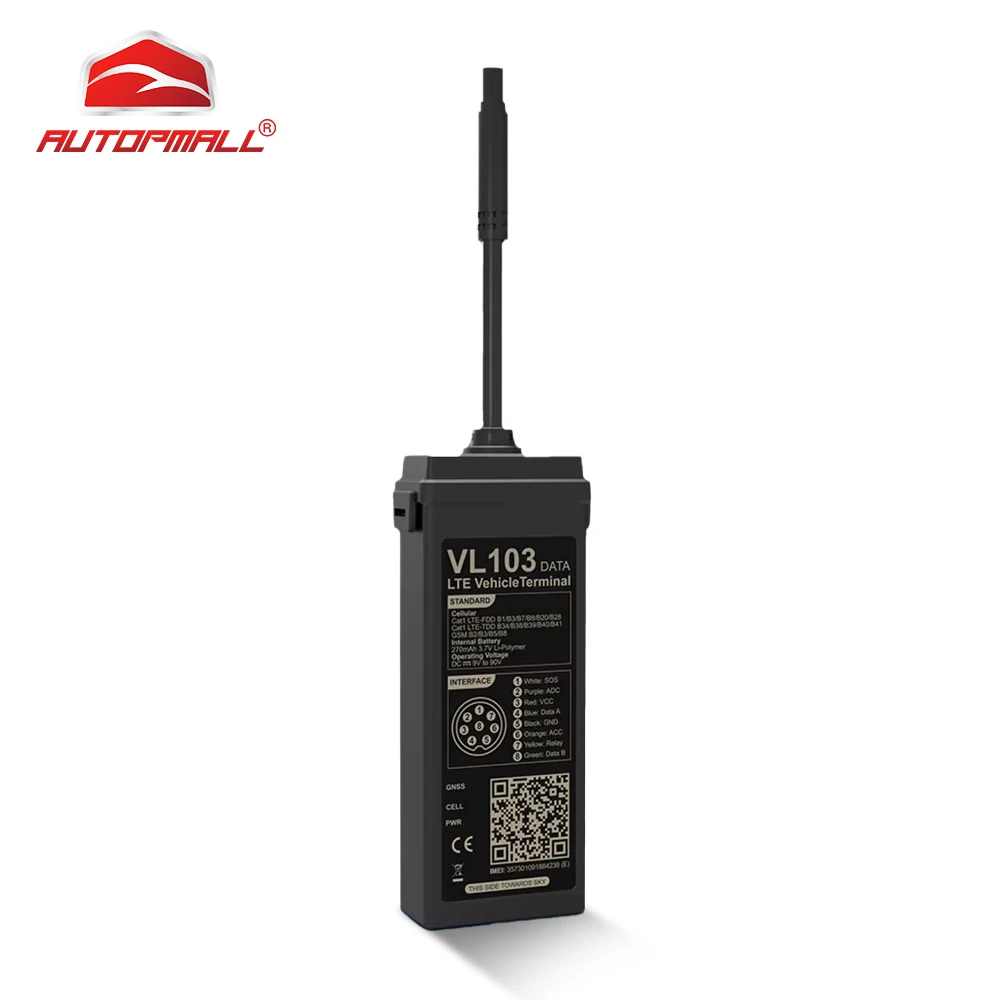 Мини-автомобильный GPS-трекер 4G Jimi VL103M SOS, противоугонное местоположение мотоцикла, IP66, водонепроницаемое устройство слежения в реальном времени для автомобиля