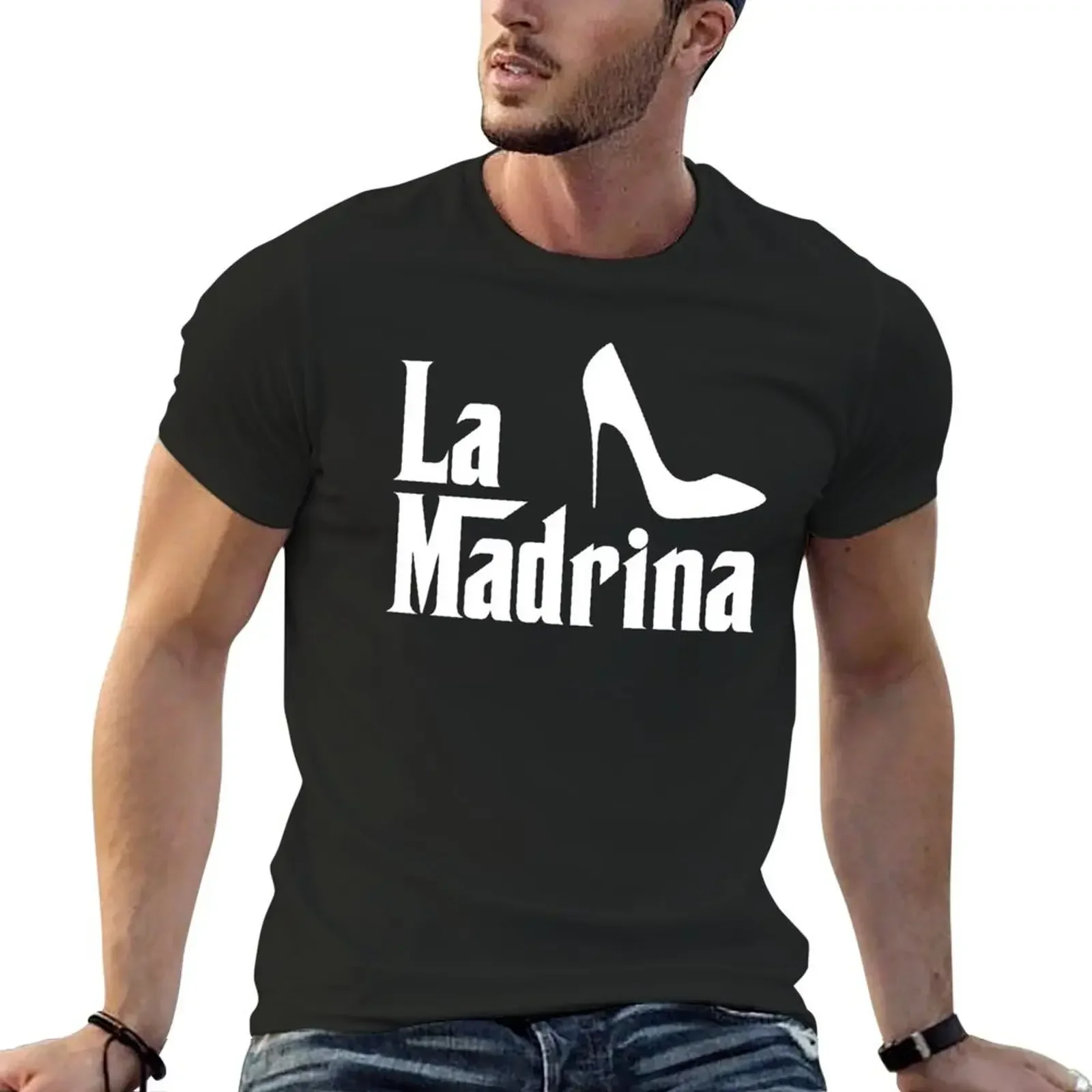 La Madrina Godmother T-Shirt oversized t shirt plus size tops shirts graphic tee men