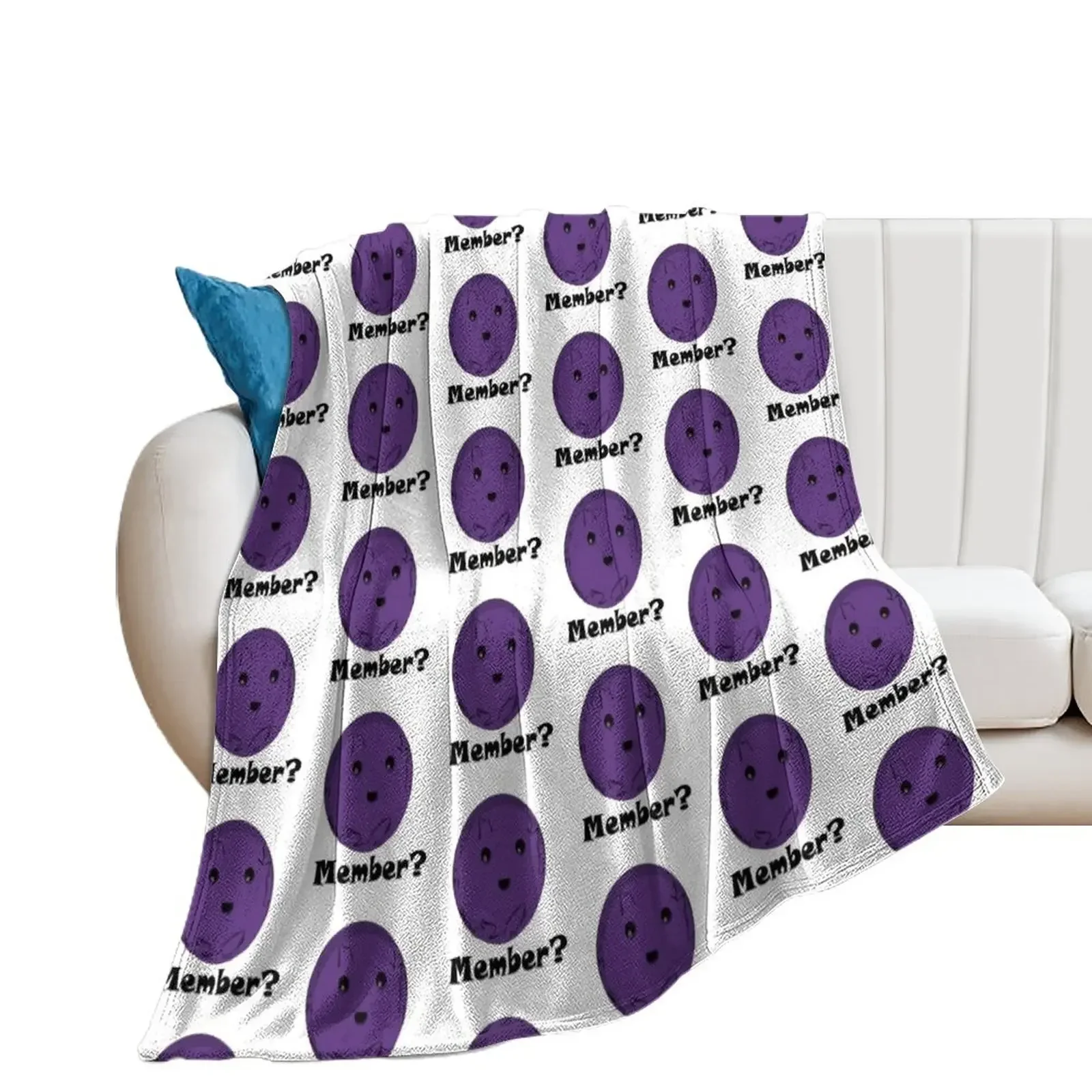 

Member Berries/ Memberberries/ Memberberry Throw Blanket Vintage Summer Beddings Furry Single Blankets