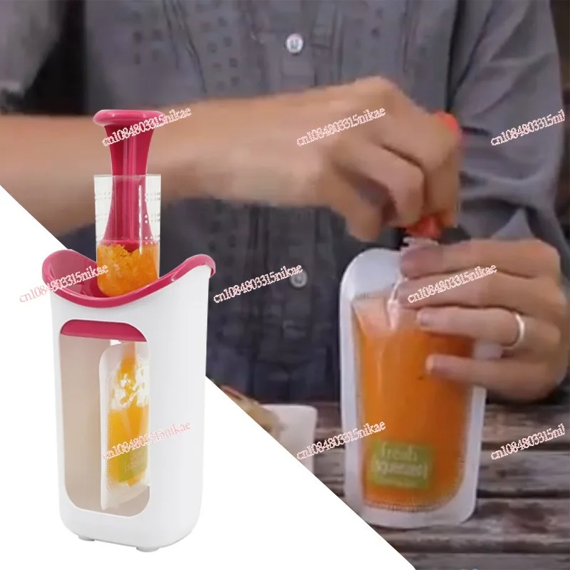 

Домашняя машина для приготовления детского питания | Ручной экструдер для пюре с экологически чистыми сумками для хранения