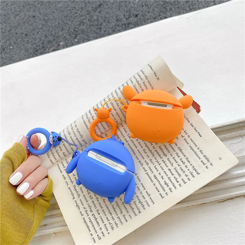 MINISO Disney Headphone Case Apply Airpods 1/2/Pro Series Eeyore Cartoon Peripherals Protective Case Hanging Rings Holiday Gifts