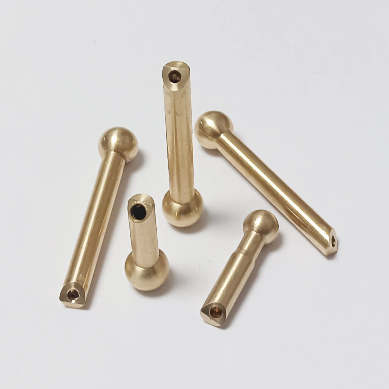 1PCS Through-hole Brass Ball Coolant Nozzle for CNC Machine Tools