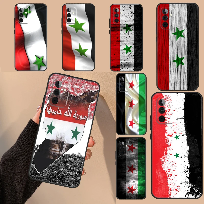 Syria Syrian Flag Case For Samsung Galaxy A52 A42 A32 A22 A12 A54 A34 A24 A14 A13 A23 A33 A53 A51 A71 Cover