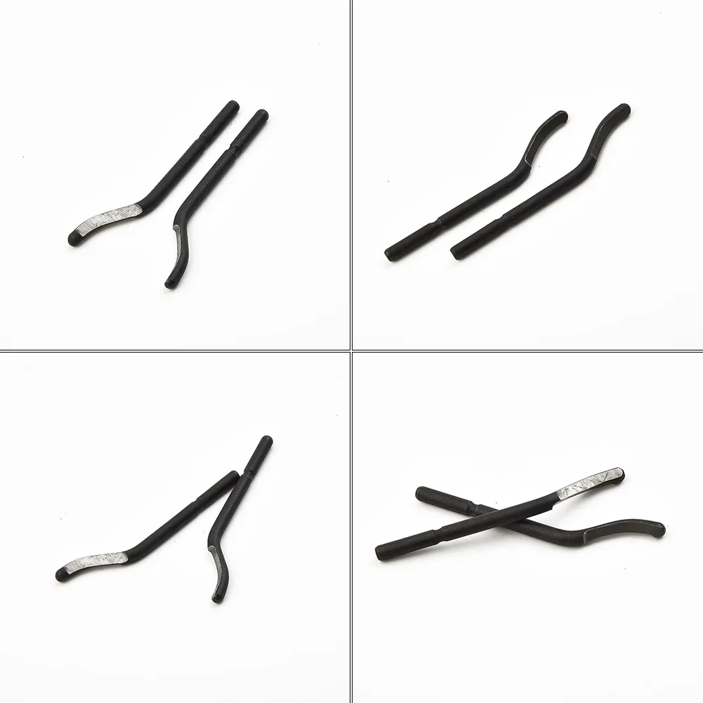 NB1100 Burr Handle 10 PCS BS1010 Cutters Hand Deburring Rough Edges Tools Burr Metal Repair Deburring Tool Kit For Plastic Metal