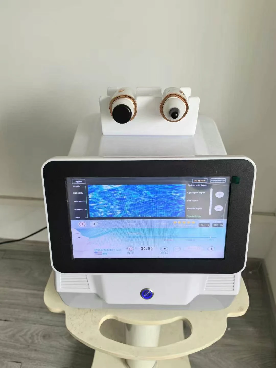 Oogreparatieapparaat met verhoogde thermische energiefrequentie voor het liften van ogen, gezichtsslapping, verstevigendheidssalons