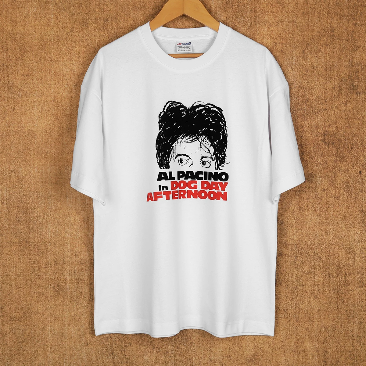 Dog Day Afternoon T-Shirt  Al Pacino 70S Movie Fargo Scarface Unisex Graphic Cotton Men's Short Sleeves Printed Tee Shirts