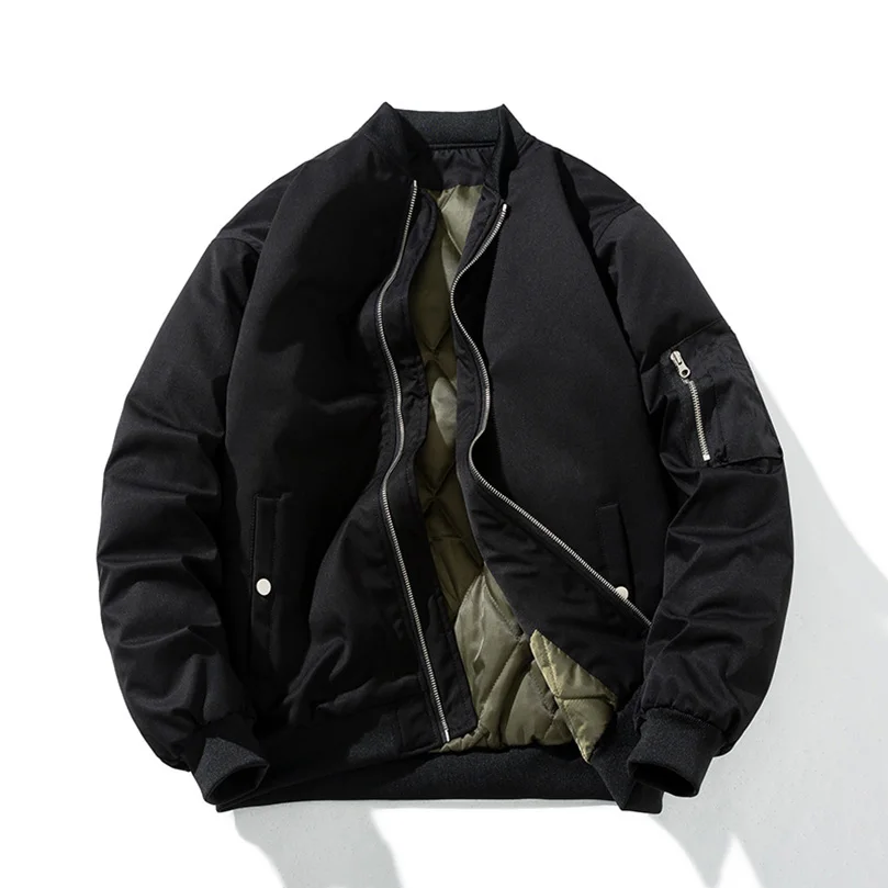 الظلام Vintage Bomber سترة الرجال موضة طباعة ربيع الخريف معطف الهيب هوب الشرير ملابس البيسبول غير رسمية 2025 جديد Z1