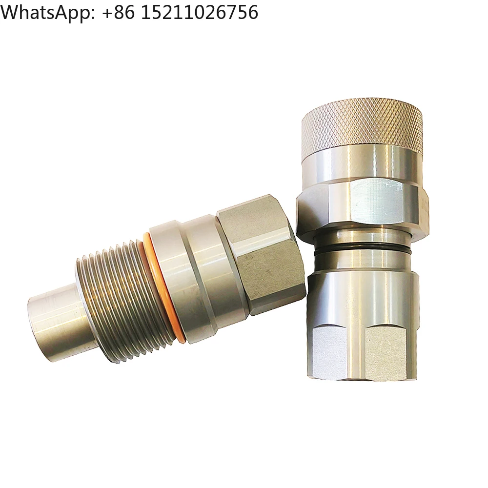 الشركة المصنعة الهيدروليكية قطع غيار أخرى نوع الوجه المسطح VEP تركيب هيدروليكي قارنة التوصيل السريع الهيدروليكية #5