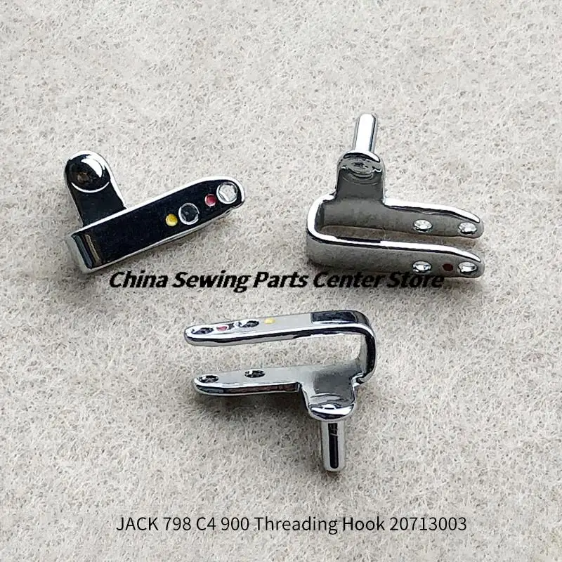 10pcs 20713003 275013 Thread Hook Original Jack Parts for C4 798 900 JK-904E JK-798D JK-798E Overlock Hemmer Industrial Sewing