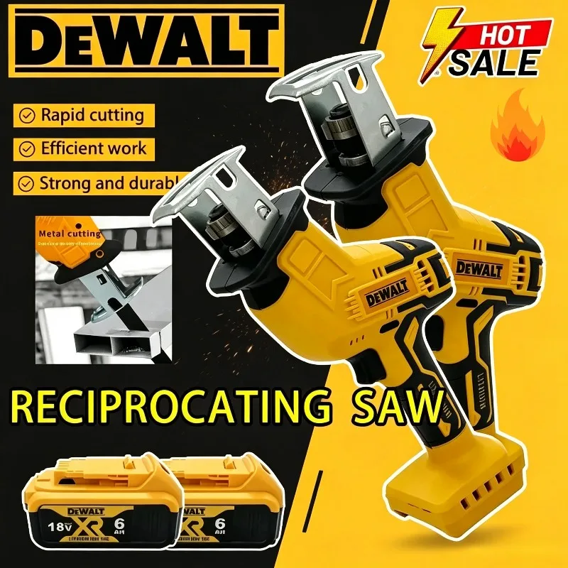 Dewalt Electric Saw 2800RPM Brushless Reciprocating Saw Multifunctional Metal Wood Pipe Cutting Saw Power For 18V Battery