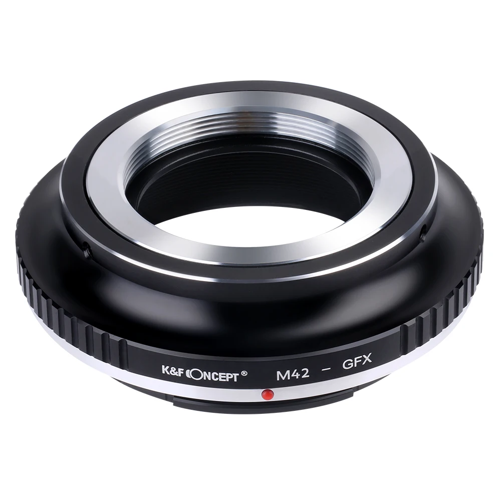 K&F Concept M42 to GFX Lens Adapter M42 Screw Mount Lens to Fuji GFX Medium Format Camera 50R 50S 50SII 100 100S