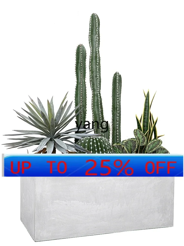 LMMsimulated cactus landscaping set Large desert cactus plant landscape