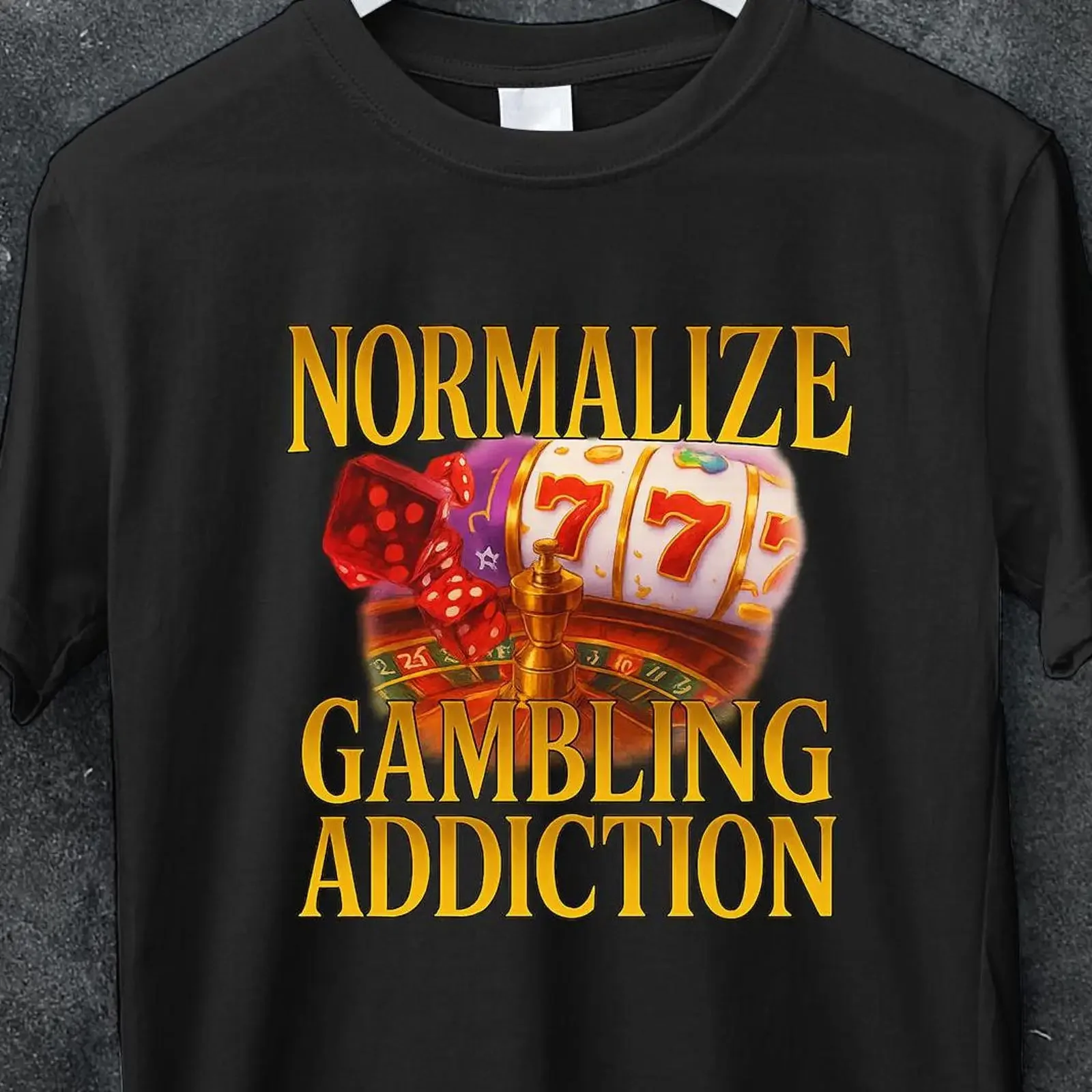 camiseta-engracada-com-meme-sobre-dependencia-de-apostas-tema-cassino-dados-caca-niqueis-e-roleta-para-jogadores-e-amantes-de-poker-estilo-vintage-lavado-e-respiravel