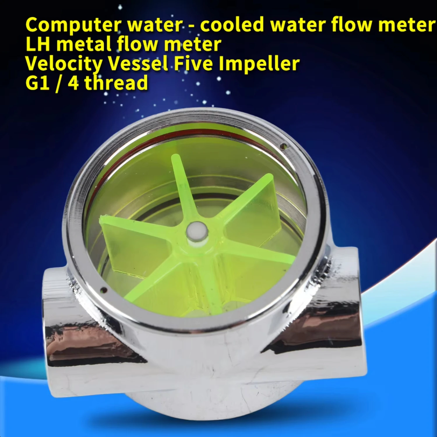 Computer Cooling Indicator Tungsten Alloy G1/4