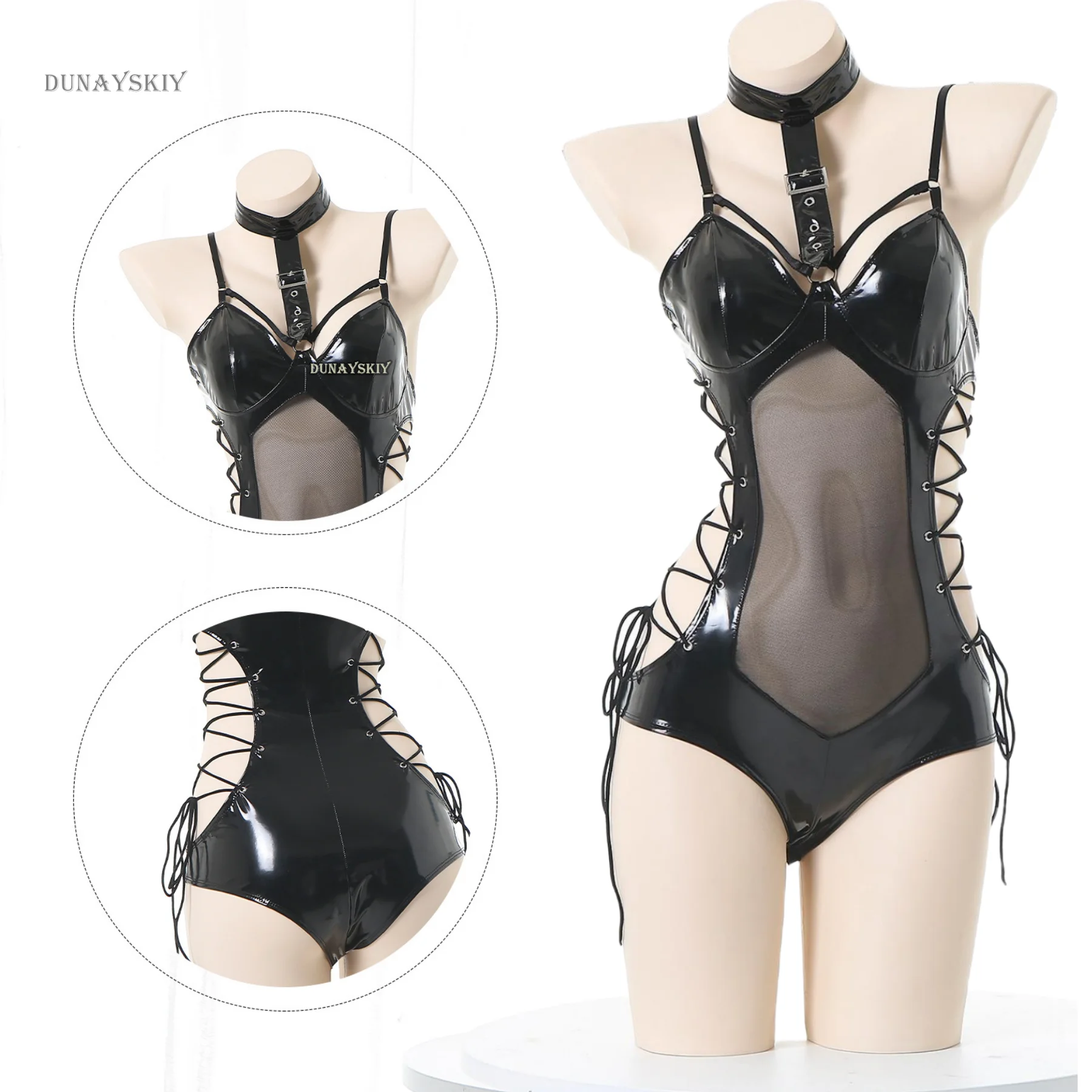 จั๊มสูทชุดชุดคอสเพลย์ผู้หญิงชุดคอสเพลย์จั๊มสูทเซ็กซี่ชุดการแสดงชุดวันซี่ชุดออกงานปาร์ตี้ฮาโลวีน