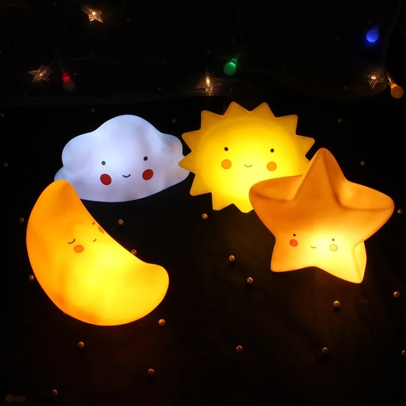 

Cartoon Creative Five Pointed Star Gift Light Novel Luminous Table Lamp Decoration LED Children's Toy Christmas Home Night Light