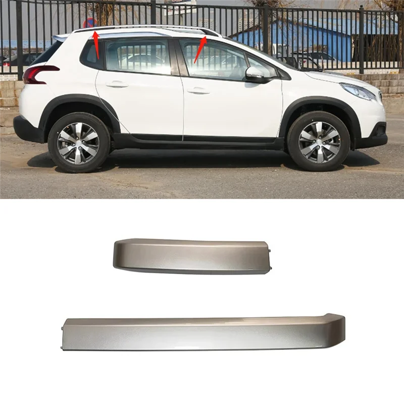 

For 2008 MK1 2013-2018 Car Luggage Rack Cover Roof Rail End-Cap Rack Base Covers-A61E