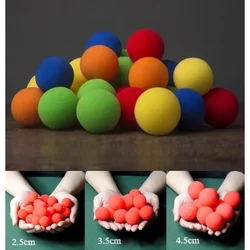 20pcs Super Soft Sponge Ball Finger Magic Tricks Appearing/Vanishing Balls Magia Stage Street Illusions Gimmick Comedy Magician