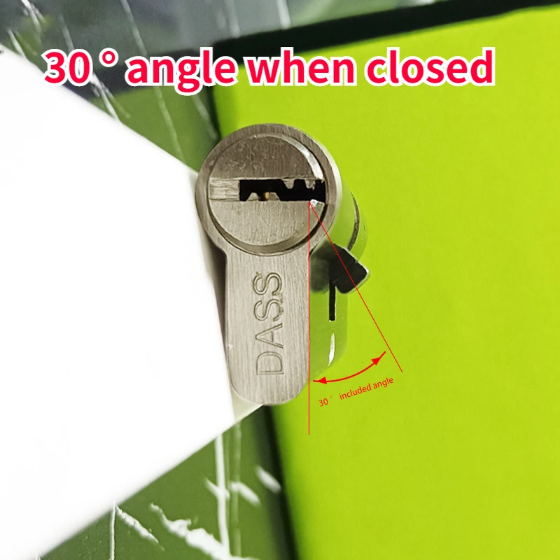 50-120mm Lock Cylinder,Door Cylinder Biased Lock Cylinder AB Double Key Anti-Theft Entrance Brass Door Lock Lengthened Core Keys