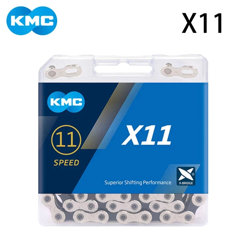 KMC Bike Chain X8 X9 X10 X11 X12 MTB Road Bicycle Chain 8V 9V 10V 11V 12V Speed Chain Bike Crankset for Shimano SRAM Bikes Parts