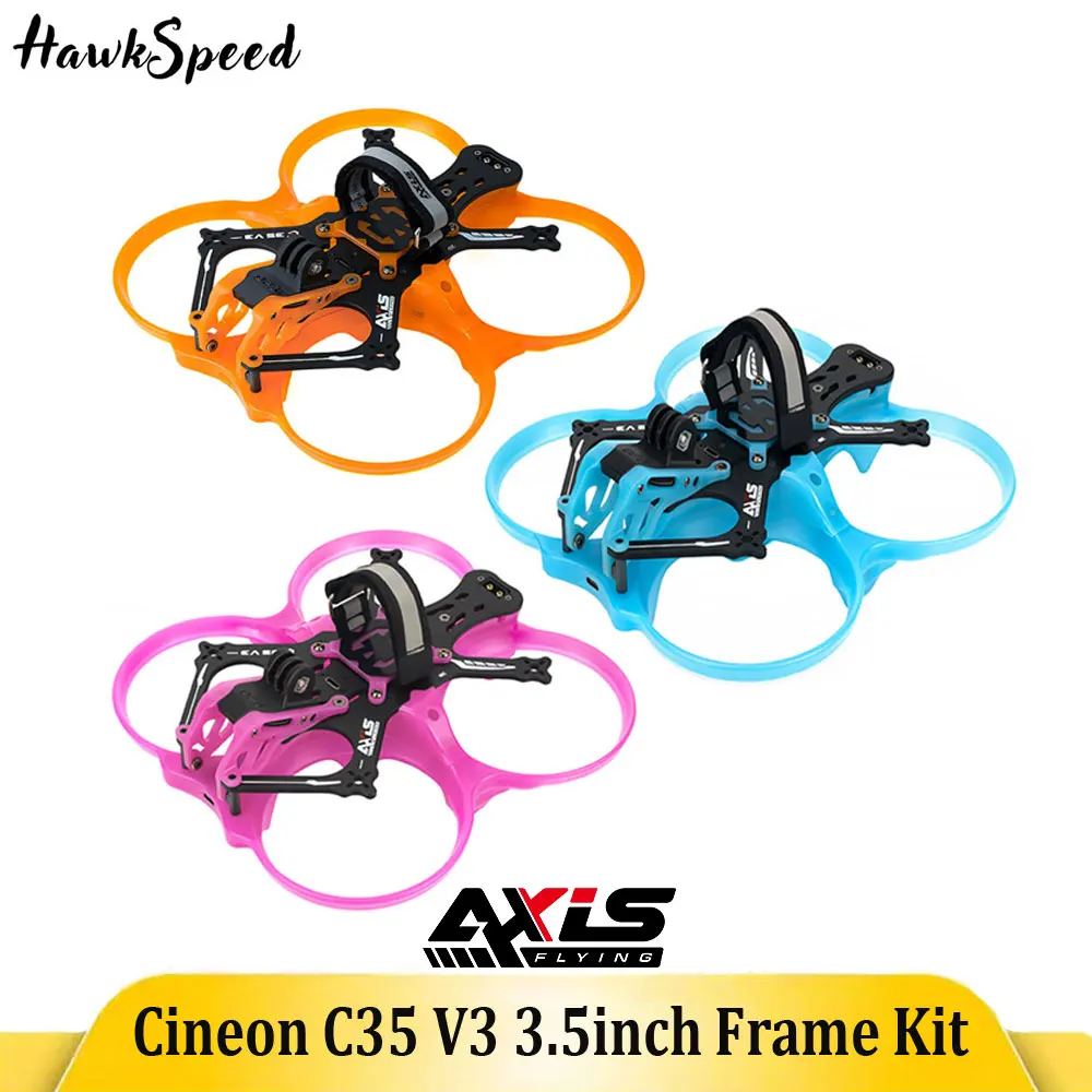 AxisFlying Cineon C35 V3 3.5inch FPV Drone Frame Kit Cinewhoop for RC FPV Freestyle Racing Drone