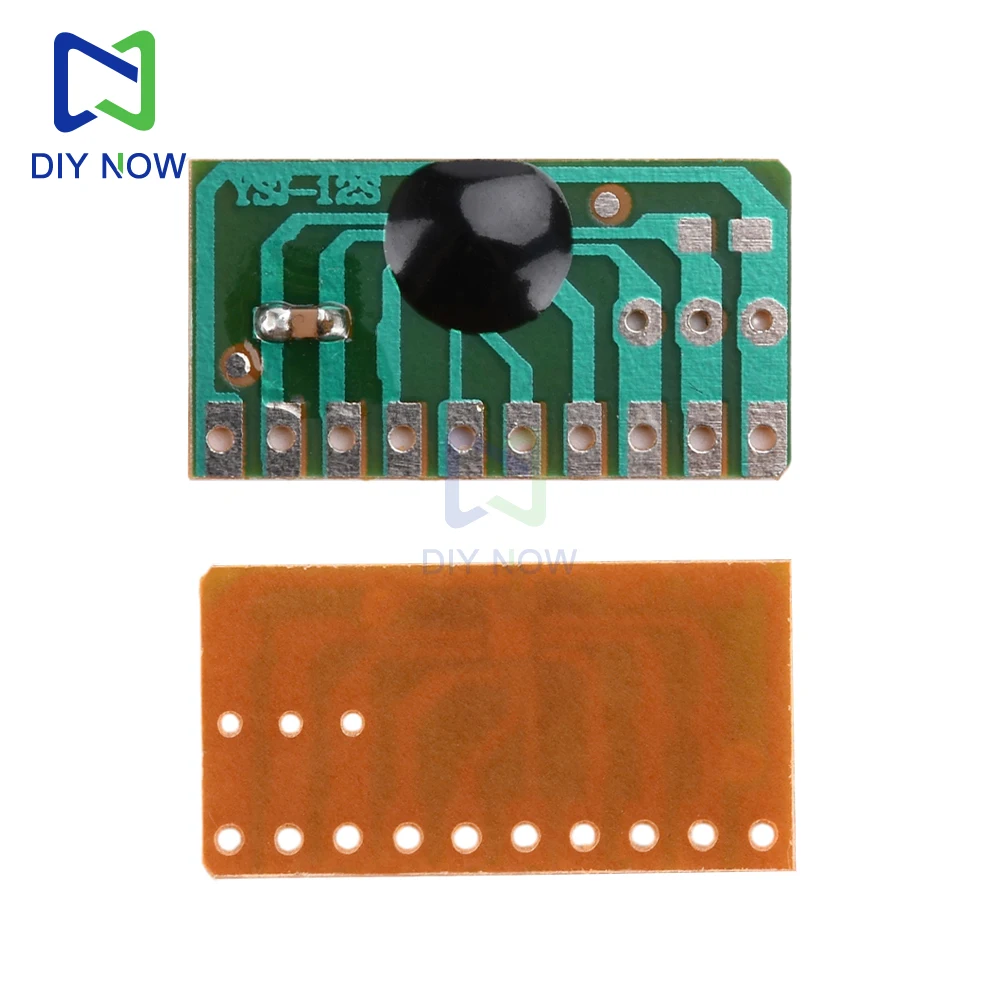 1/2/5 قطعة Dc3-5V وحدة الصوت 12 وحدة رقاقة الموسيقى الإنجليزية مع وحدة وامض Led وحدة وظيفة الصوت ميمي