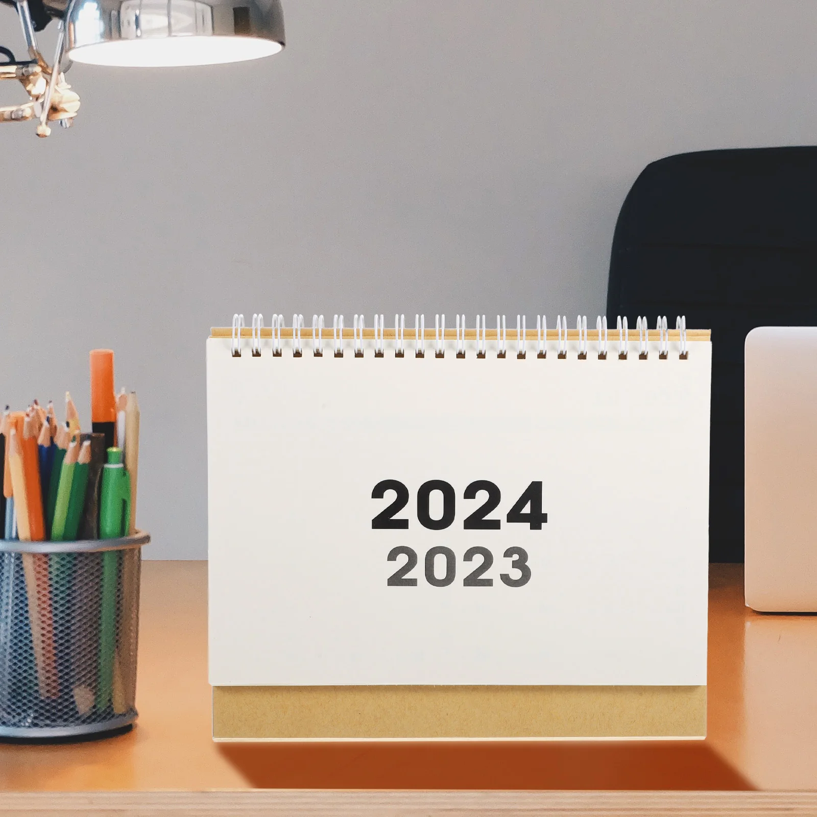 

2024 Desk Calendar 8 Inch Hard St Horizontal Simplified Supplies Daily Planner Home Decor Monthly Schedule Small