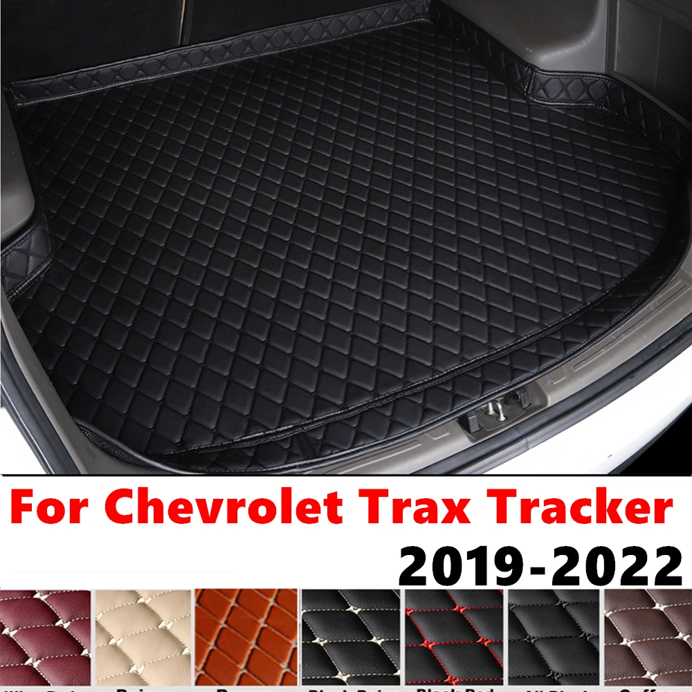 High Side Car trunk mat for Chevrolet Trax Tracker 2022 2021-2019 XPE Rear Cargo Protect Cover Liner Tail Boot Tray luggage Pad